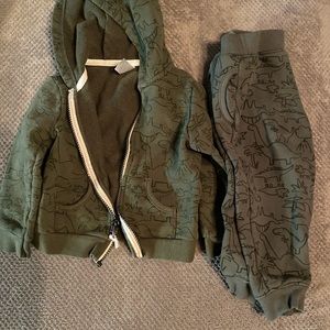 Carter’s Dinosaur pants and jacket